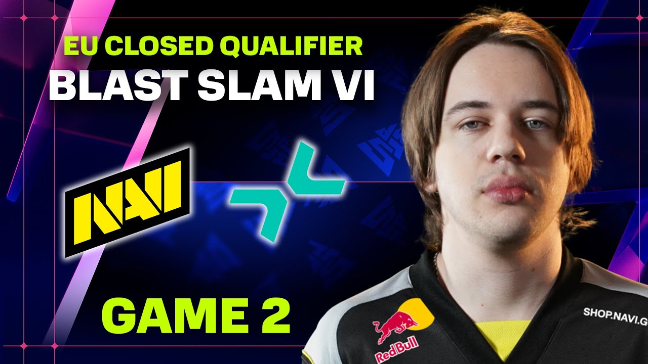 [FULL MATCH] NAVI vs PVISION | BLAST SLAM VI EU CLOSED QUALIFIER | GAME 2