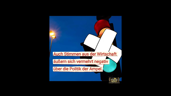 Ampel vor dem AUS?