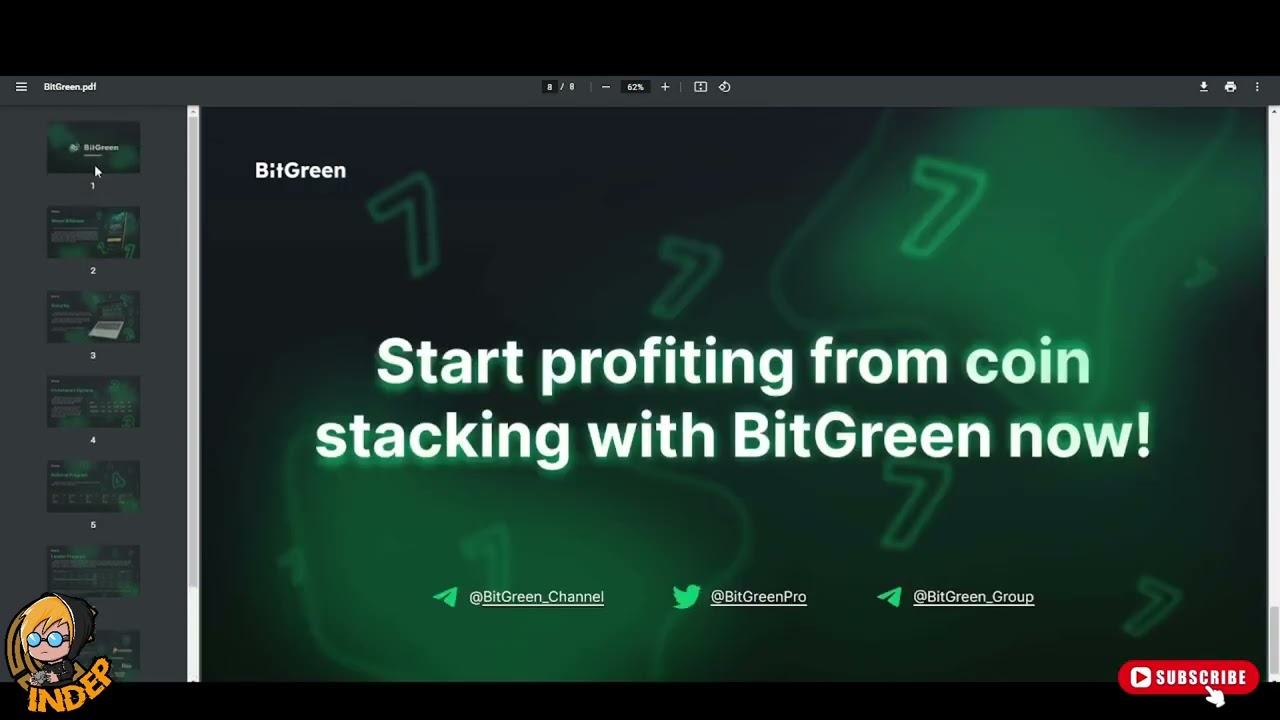 BITGREEN   BAGONG BAGONG MINING GAME