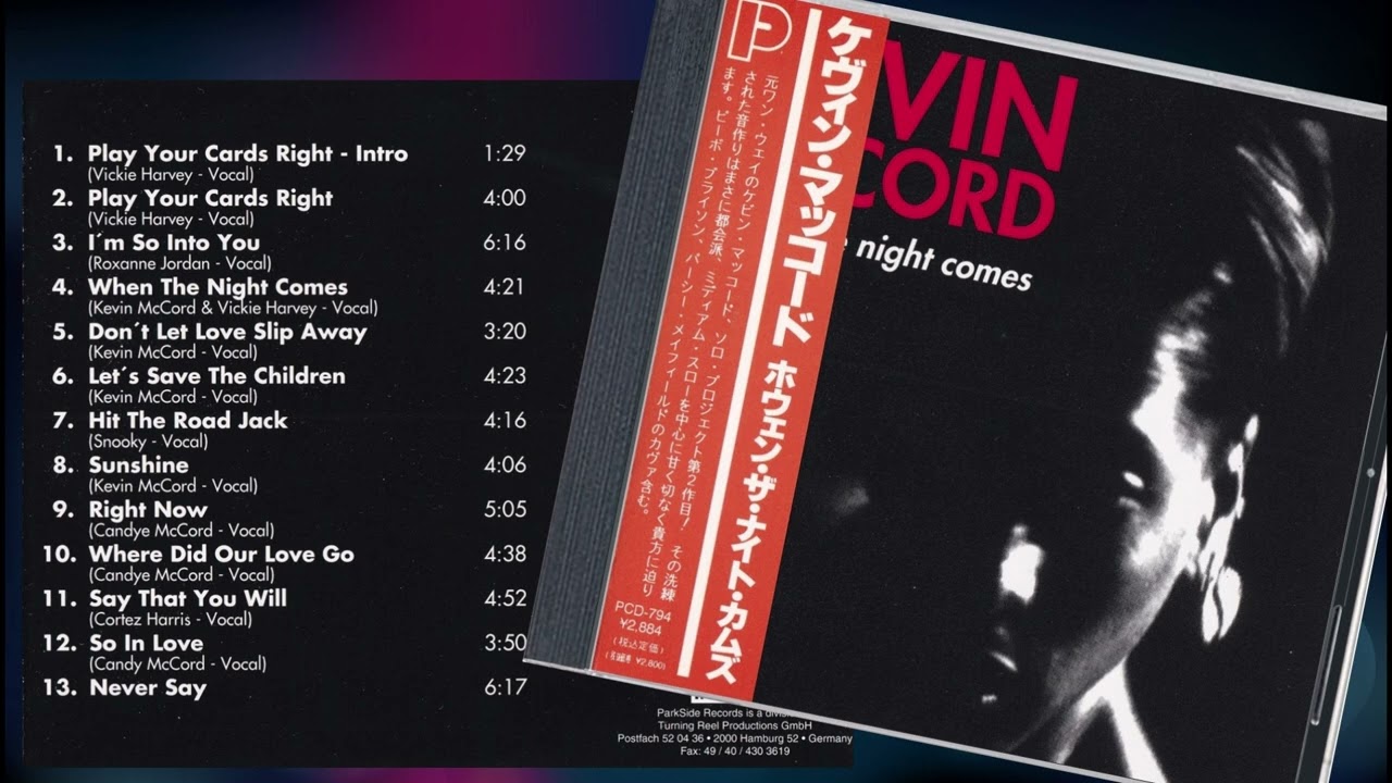 Kevin McCord - Never Say (1985) HQ uptempo Funk/Soul (Al Hudson