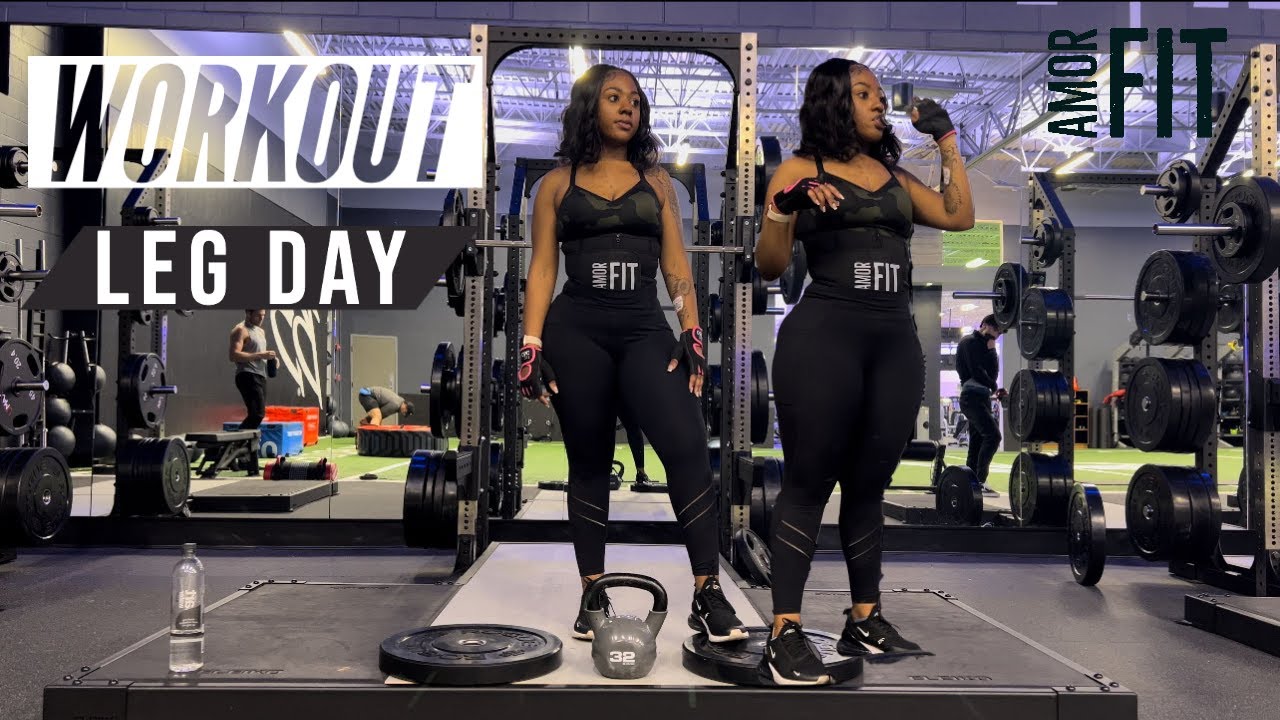 BEGINNERS FRIENDLY LEG DAY WORKOUT | GROW YOUR QUADS AT THE GYM - YouTube