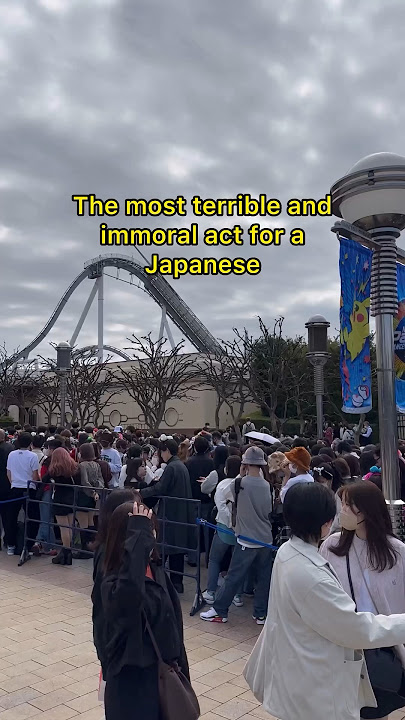 The most terrible and immoral act for a Japanese 🤯#japan #travel #tokyo #facts #shorts #japanese