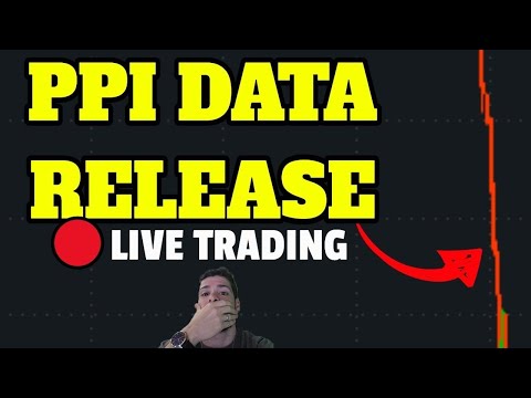 🔴LIVE: PPI INFLATION DATA & RETAIL SALES 8:30AM | MARKET BOUNCE? TRADING ES TSLA