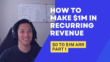 How to build a $1M sales process as a SAAS Co-founder ($0 to $1M ARR pt. 1)