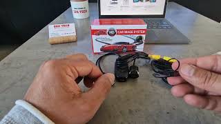 Draadloos Achteruitricamera Set..aansluitbaar Op Navigatiesystemen Met Av-In 2.5 Mm Jackplug