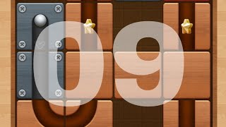 How To Solve  Roll the Ball - slide puzzle Star Mode Andromed Package Level 09 | Shorts video screenshot 2