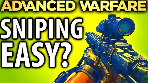 Is Advanced Warfare Quickscoping Easy? MORS Sniper Gameplay Live