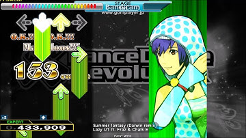 【DDR 2015/Single-Expert】Summer fantasy(Dqrwin remix) PFC(999880)