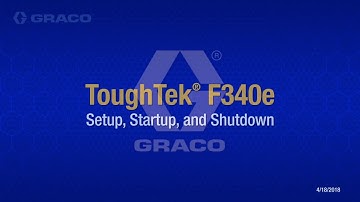 ToughTek F340e Setup, Startup, and Shutdown