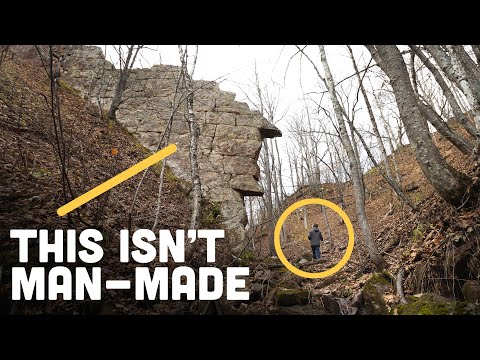 What Made This Giant Wall Keweenaw Peninsula Michigan