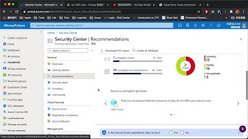 AZ-500 Lab14: Azure Security Center