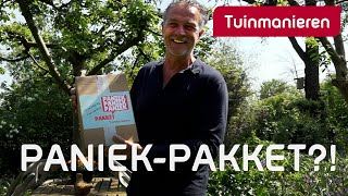 Het PANIEKPAKKET. Voordeel bij tuin-verdriet | Tuinmanieren