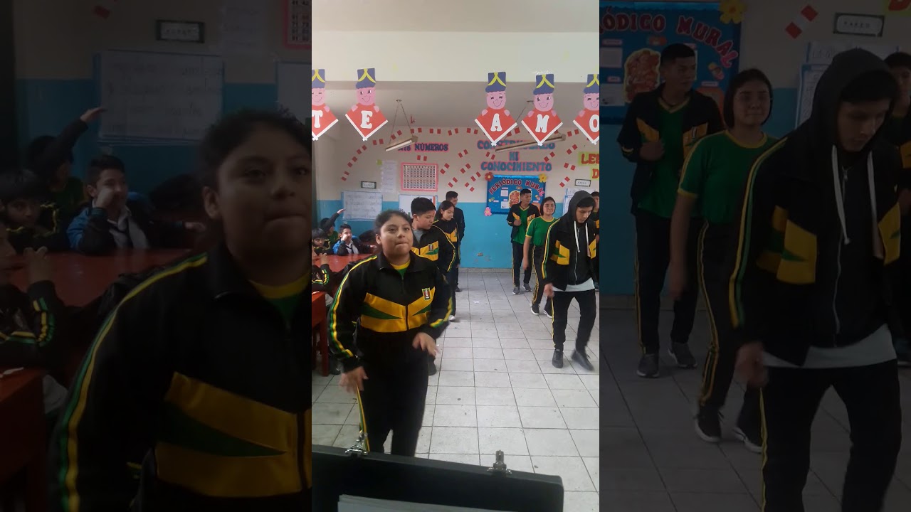 Clase de danza del profesor MarcoVasquez Monge