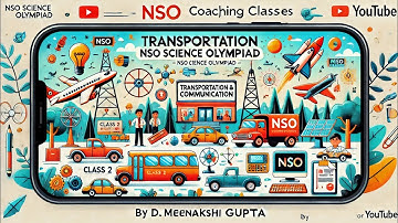 ✅SOF Class 2 Science Olympiad 🎯Chapter-8 Transportation & Communication ⭕ By Dr. Meenakshi Guptta