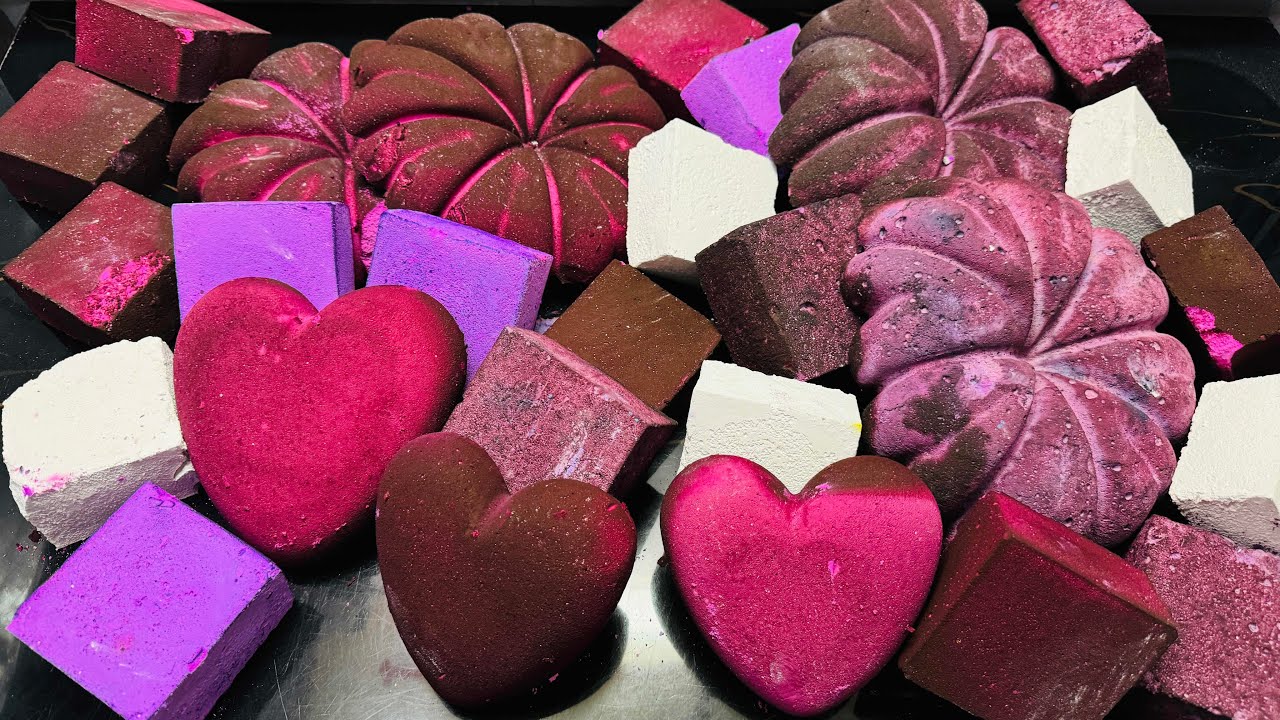 Crispy Soft Satisfying Chalk ASMR Crush | Oddly Satisfying ASMR 