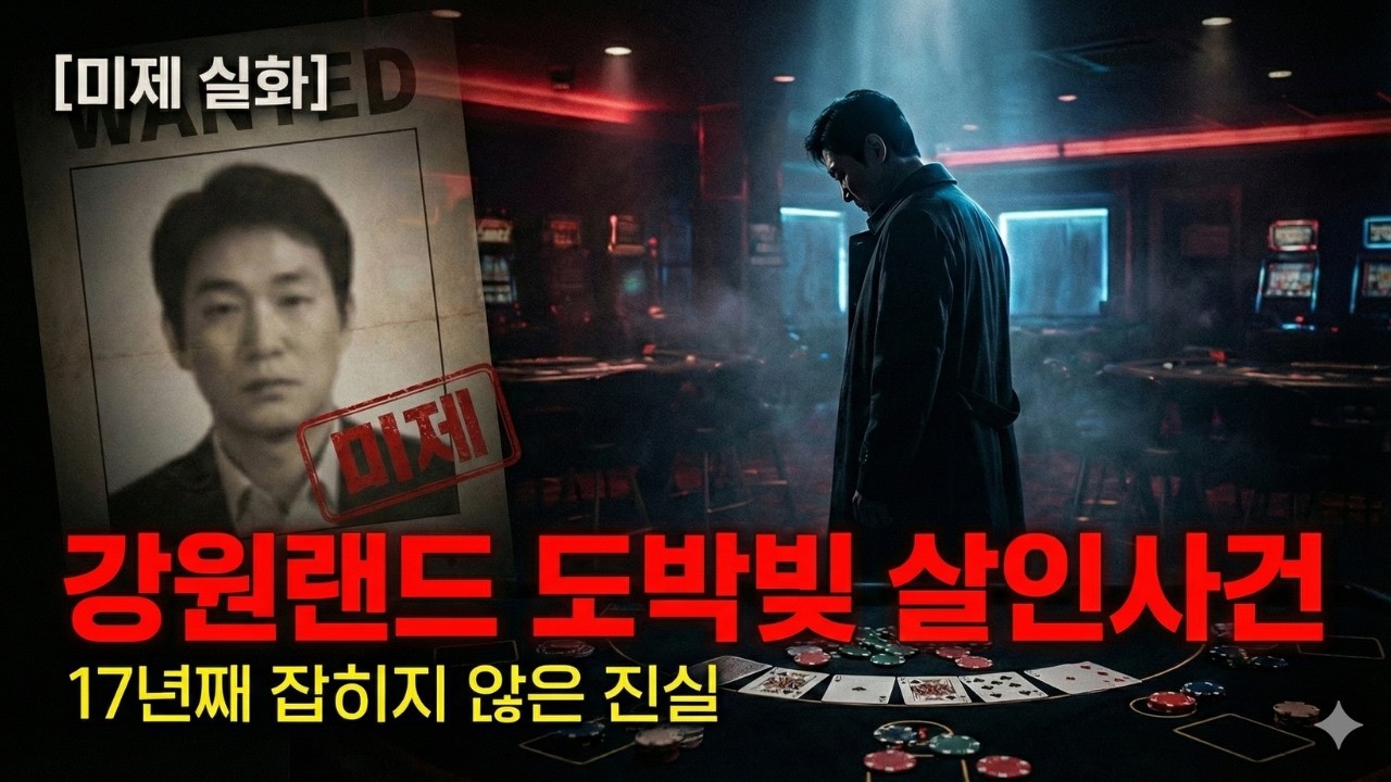 [충격 실화] 강원랜드 도박 빚 4억... 결국 살인으로 끝난 비극 | 2000년대 정선 카지노 사건 전말