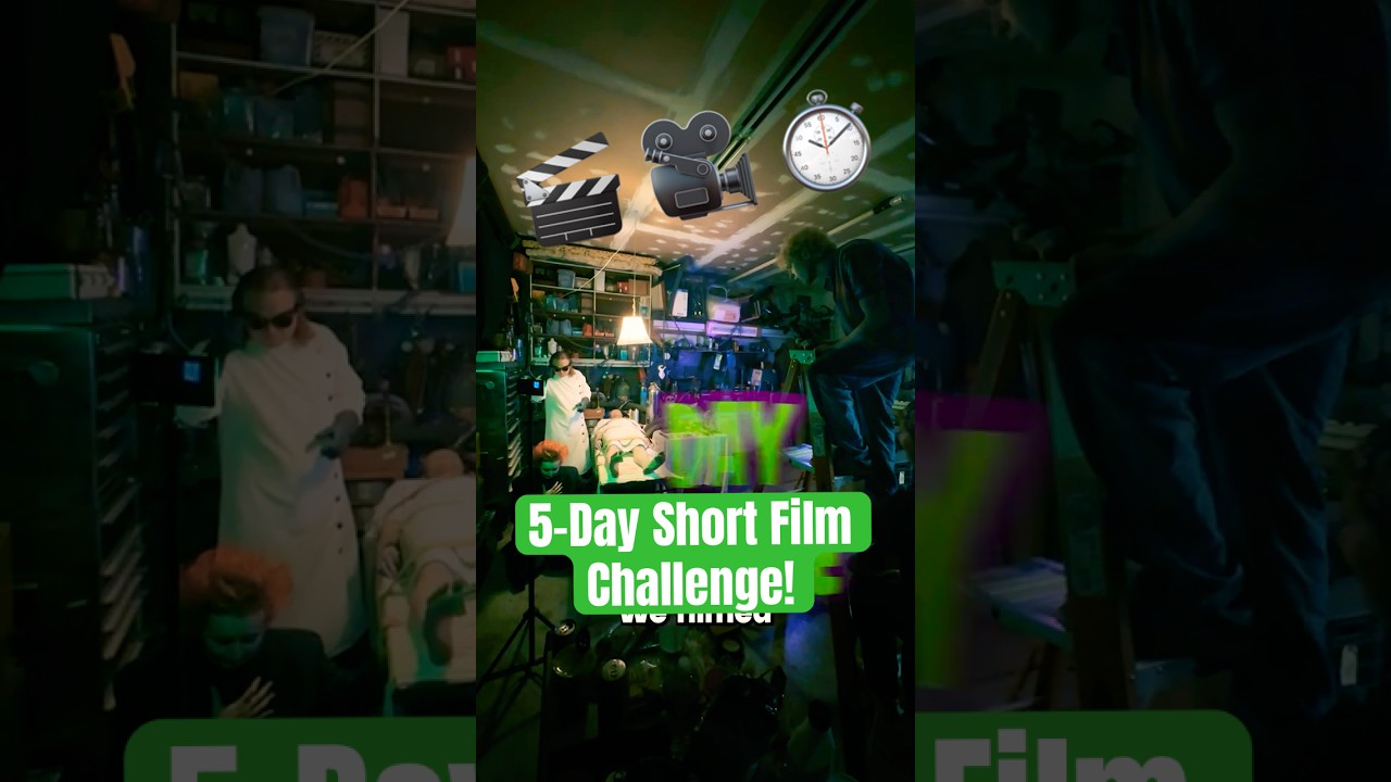 Would You Try This Challenge? 👀🎬 🎥 #filmmaking #behindthescenes
