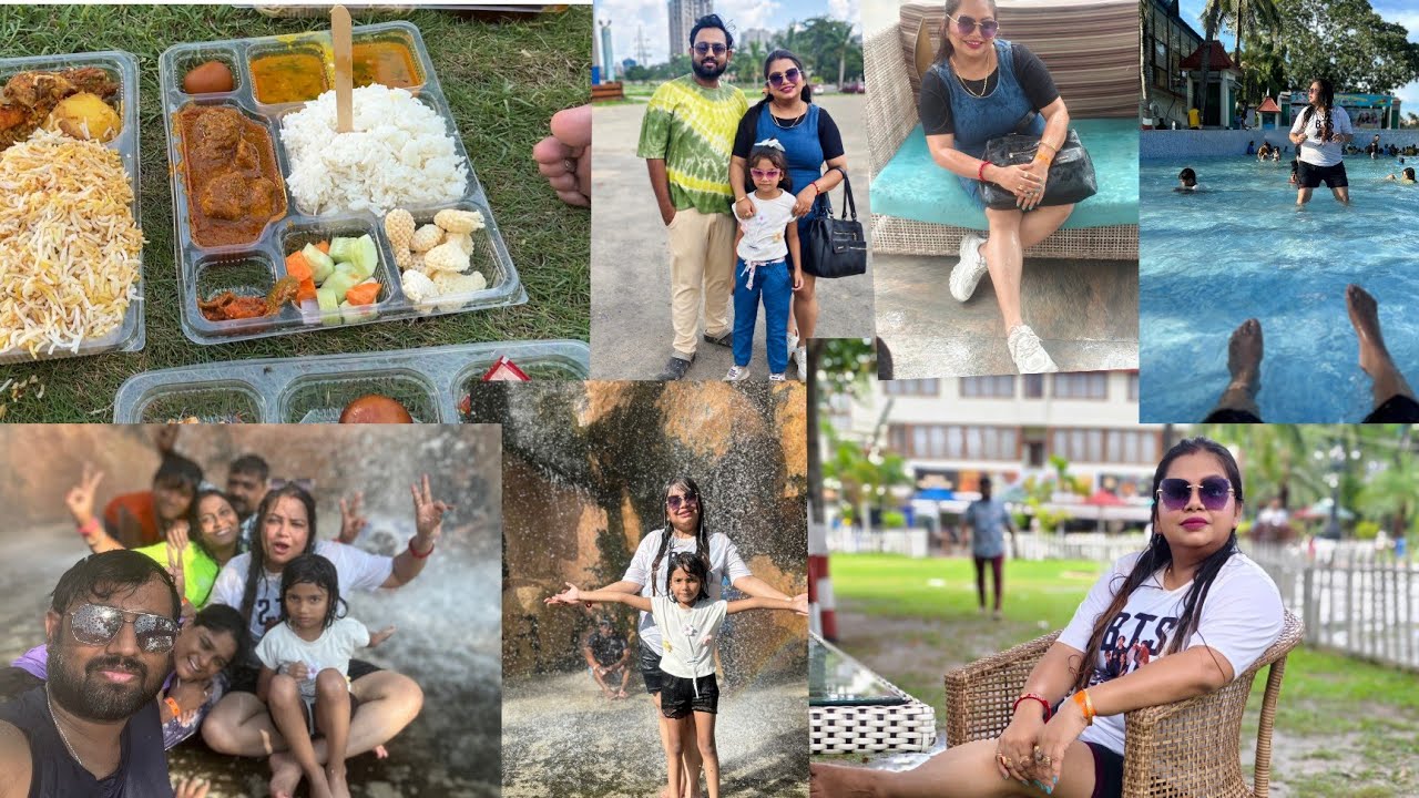 আজ ছুটির দিন,, আজ ঘোরার দিন, বহু বছর পরে Aquatica  তে সবাই মিলে,, Water park ব্লগ।।