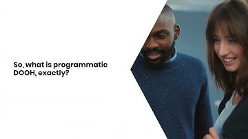 All about programmatic DOOH