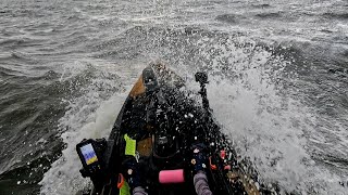 Caught By Storm At Sea! Old Town Fishing Kayak Saved My Life! Battled Massive 60 Lb + Black Drums!