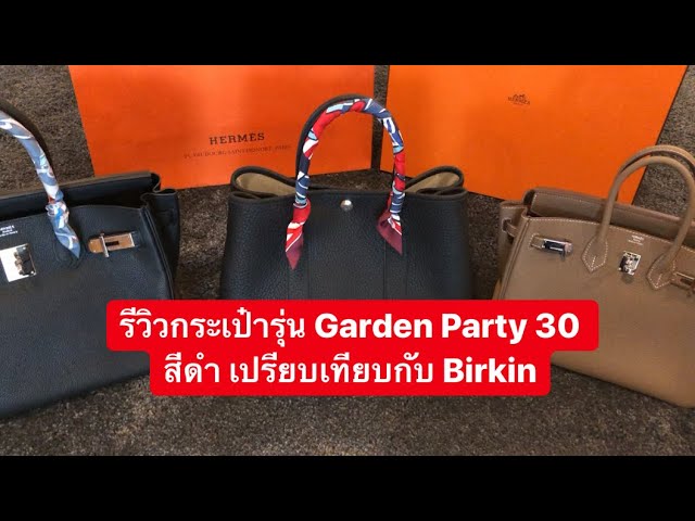 Hermes Garden Party 30 vs Birkin 30 vs Garden Party 36, leather, wear &  tear