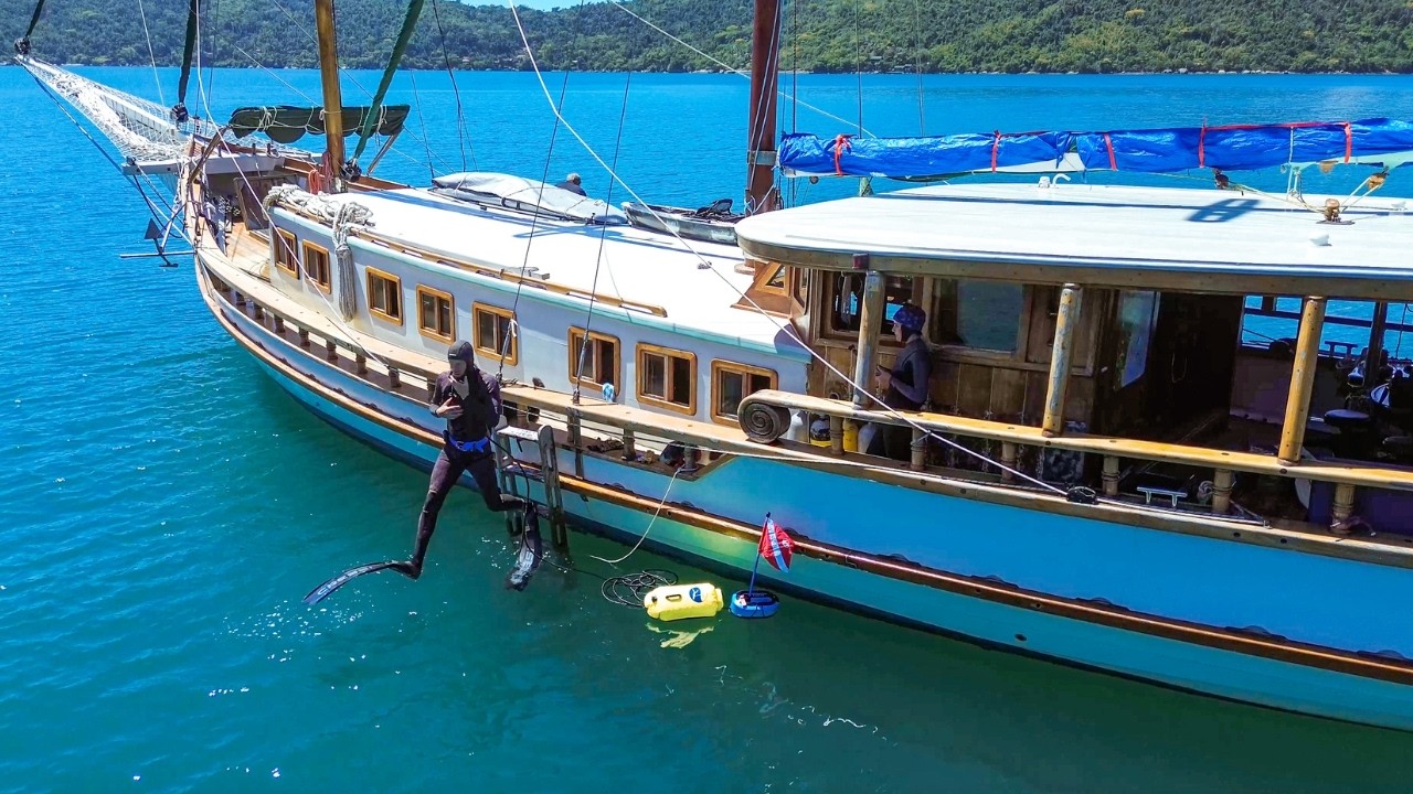 ⁣Five Anchorages and a Whole Lot of Boat Life — Sailing Yabá 289