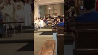 St.Luke's Christmas program finale.