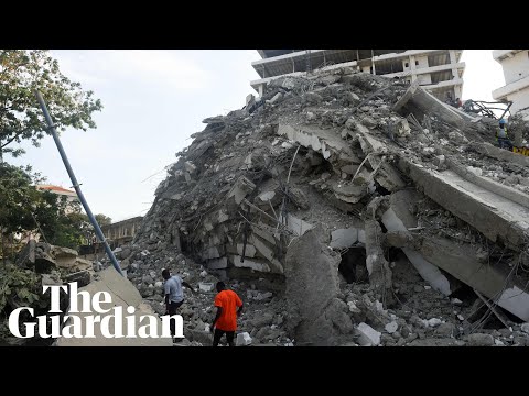 'Many people are inside': Building collapses in Nigeria, trapping workers