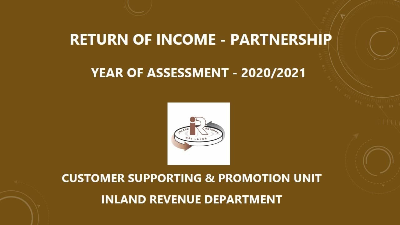 PIT Return Filling (English) - YA  2020/2021