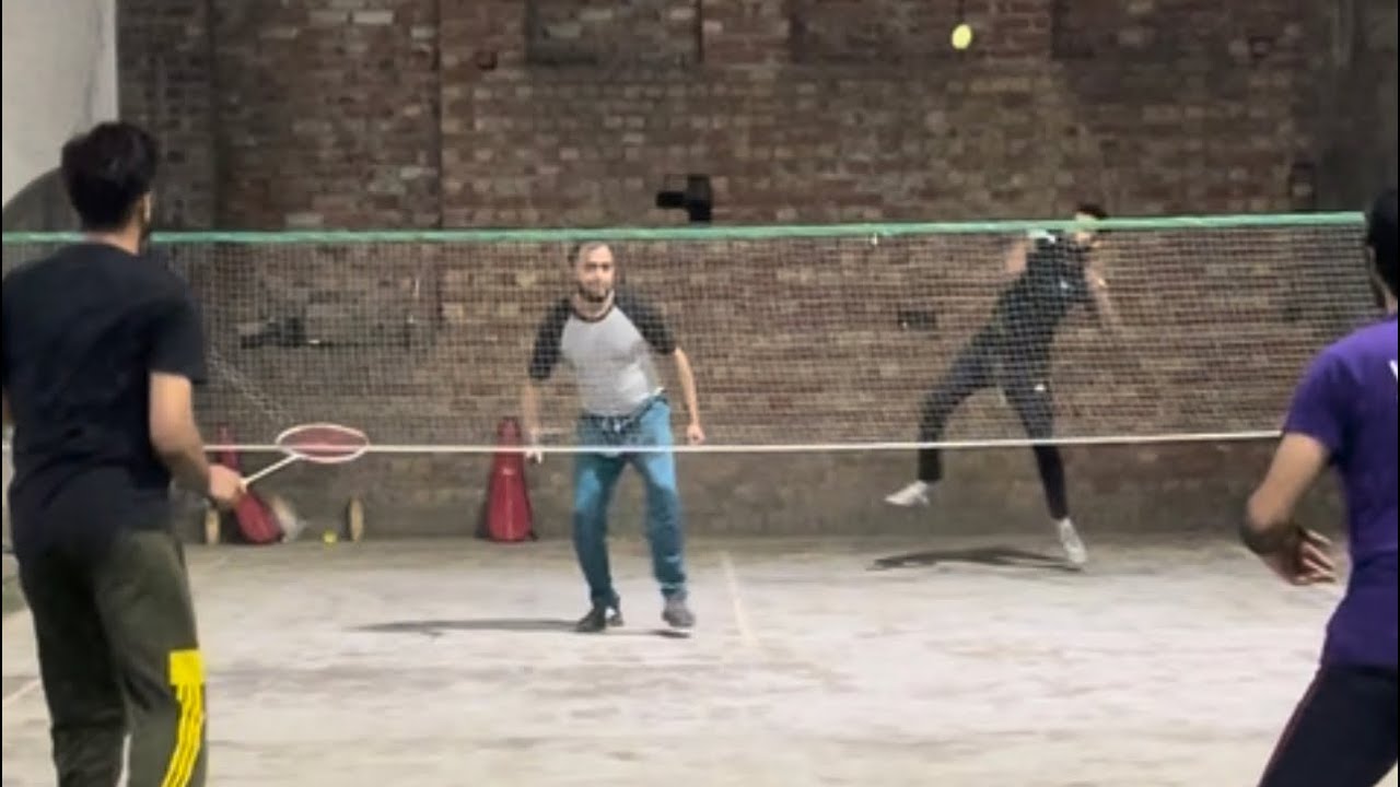 Friendly Badminton Match - YouTube