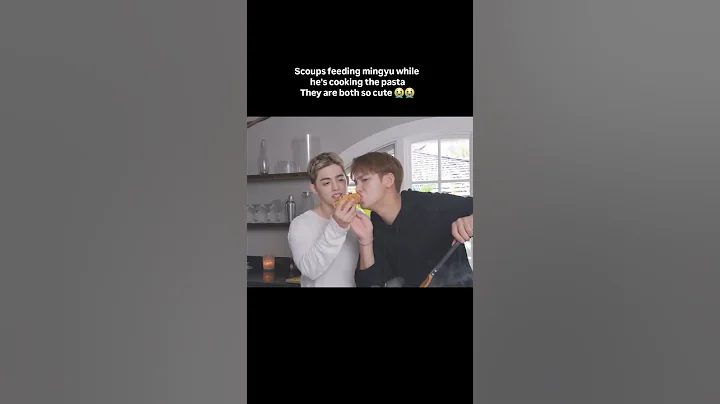 They are so cute 😭🩷🩷 #seventeen #scoups #mingyu #carats #kpop #fyp #shorts