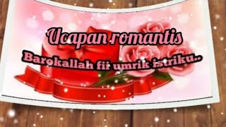 Video ucapan ulang tahun romantis untuk istri