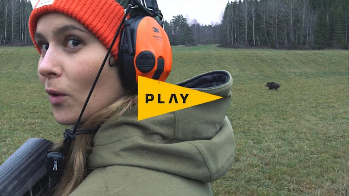 Vildmarken Play: Wild boar hunting with Mette Kari...