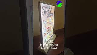 A4 LED Menu Poster Light Box
