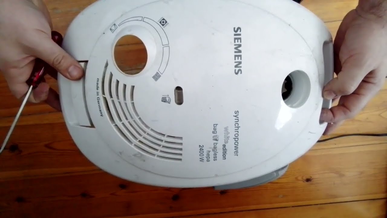 vacuum cleaner hoover siemens synchropower 2400 watt white