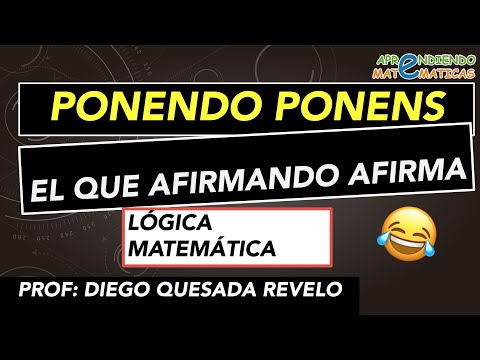 Inferencia Lógica 01: Aprende Modus PONENDO PONENS FACIL con ejemplos