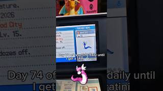 Day 74 of resetting daily until I get a shiny Dratini!                #shorts #pokemon #shinyhunting