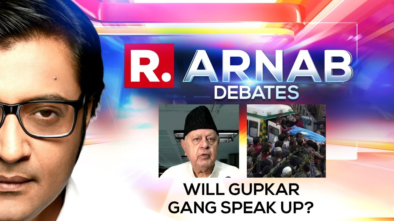 Massive Outrage Over Targeted Killings In Kashmir, Will Gupkar Gang Pick A Side? | Arnab Debates