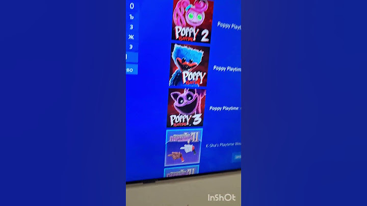 Finally, poppy playtime chapters 2 & 3 on ps4 💀