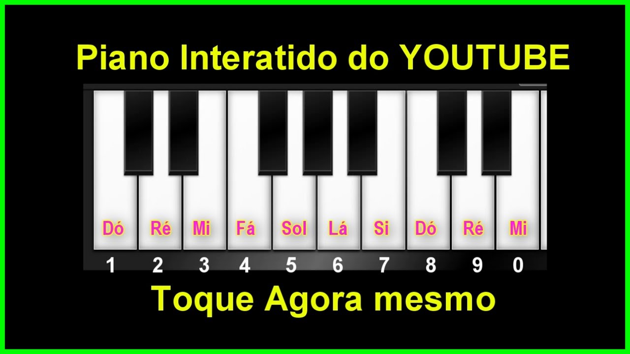 Piano virtual – Tocar piano online