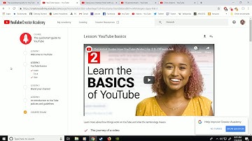 YouTube creator academy series: The quickstart guide to YouTube