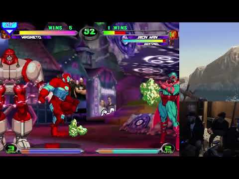 MvC2: Josh 360 - Magneto Anti-Guard Break Tempest to Shockwave Combo .:7.2.25:.