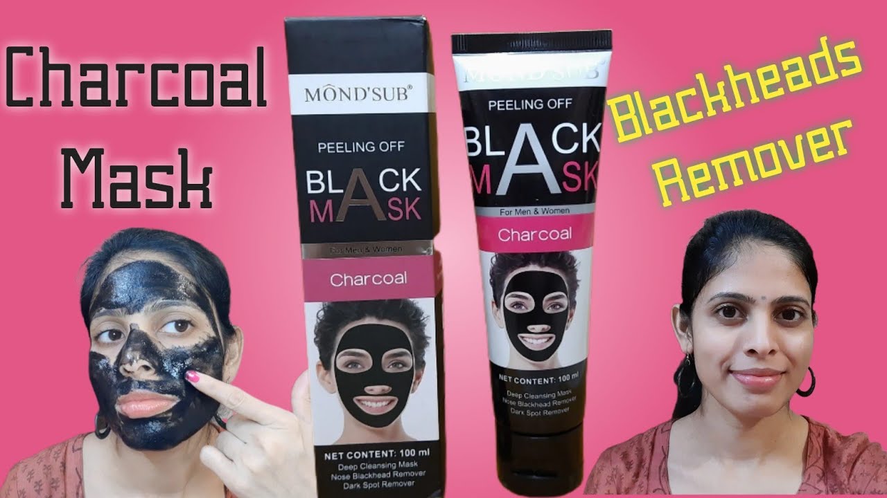 MOND'SUB Peeling Off Black Charcoal Mask Review | FlipLifestyle