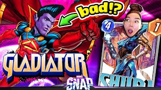 Shuri Gladiator is SO GOOD!! 🔥 Marvel Snap Card Review &Deck Guides | Is Gladiator Worth 6k Tokens?