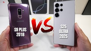 Samsung Galaxy S25 Ultra Vs Galaxy S9 Plus 2018 Flagship Vs 2025 Flagship How Far Have We Come?