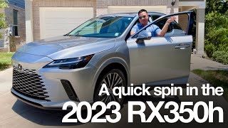 2023 RX350h | First impressions: We have to talk about this engine