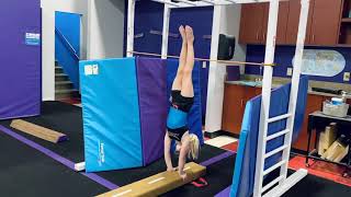 Coaching Tips and Tricks : Vertical Handstands on Balance Beam