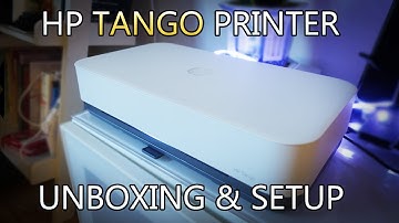 HP TANGO PRINTER | UNBOXING & WIRELESS SETUP