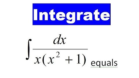INDEFINITE INTEGRATION(CALCULUS) EXERCISE 7.5 CLASS 12 NCERT QUESTION 23 SOLUTION