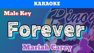 Video thumbnail of "Forever by Mariah Carey (Karaoke : Male Key)"